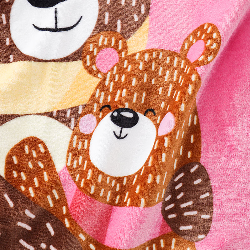 Pink Panda Throw.