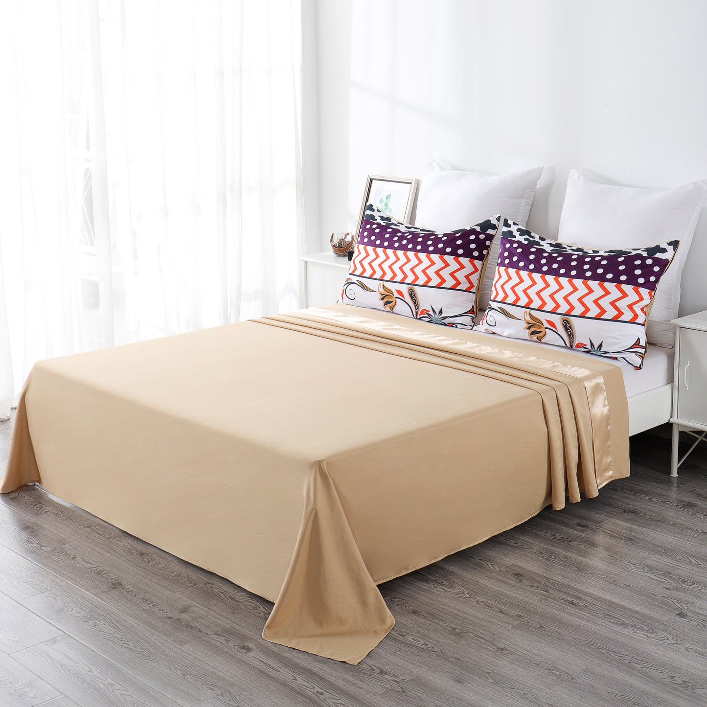 Duvet cover luxury-color stripes