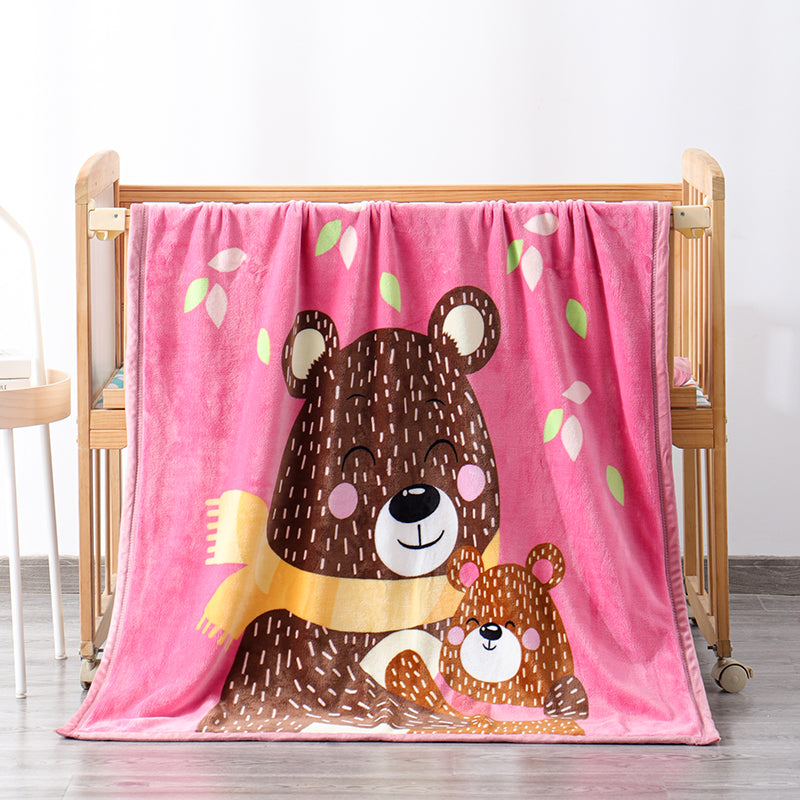 Pink Panda Throw.