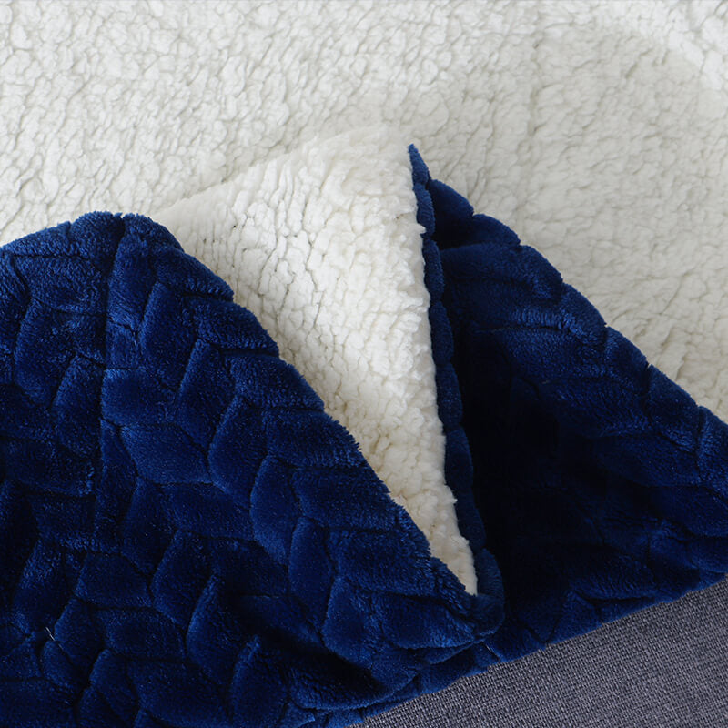 Royal Blue Throw