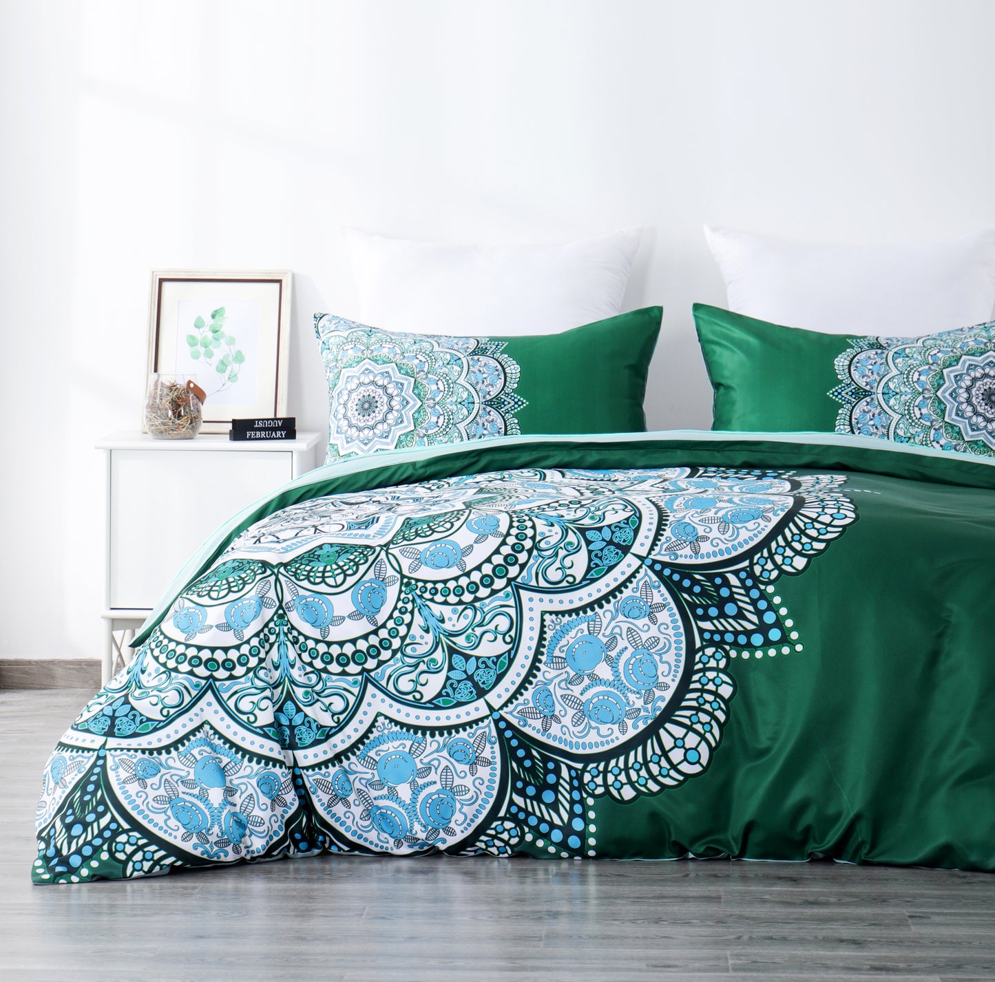 Duvet cover luxury-Green