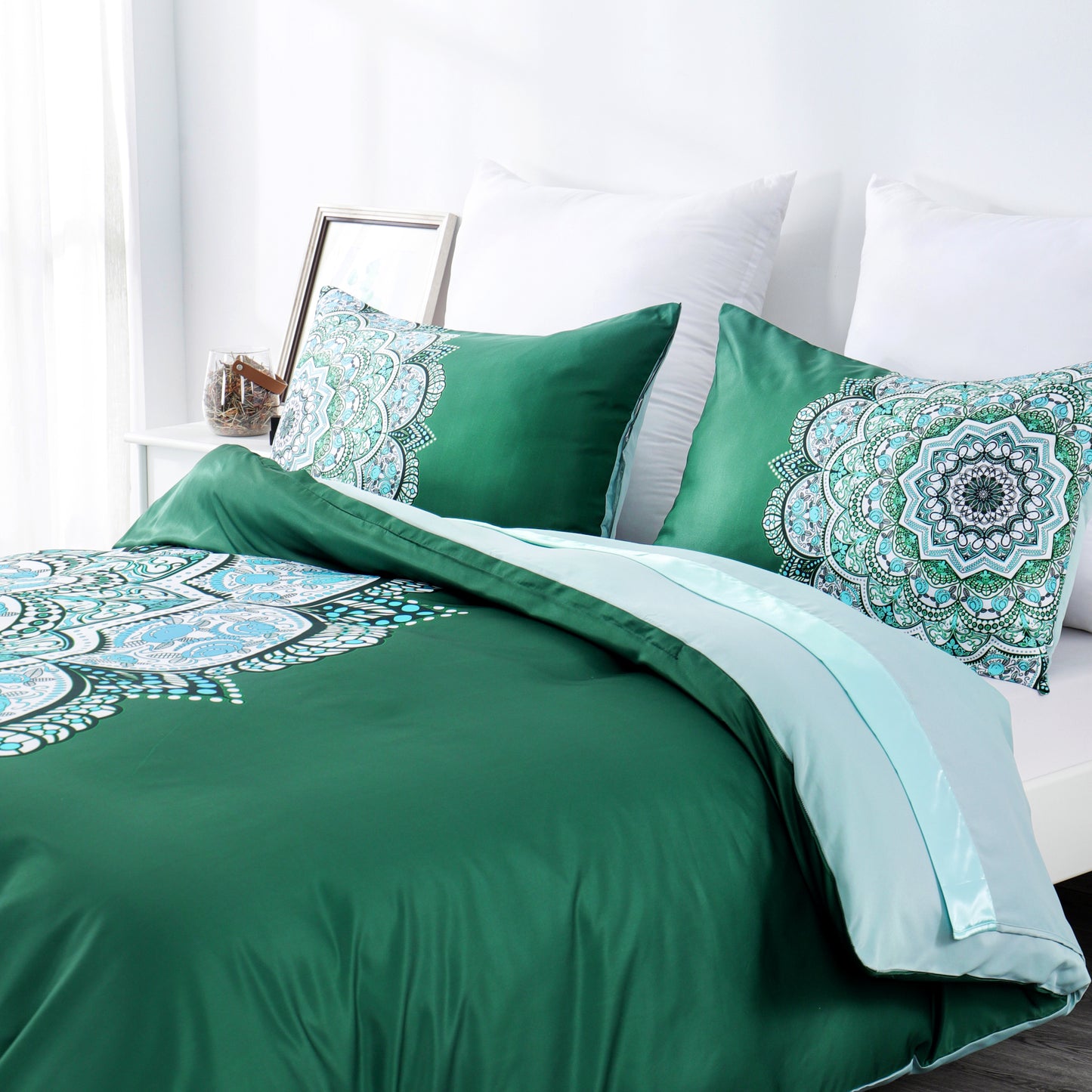 Duvet cover luxury-Green