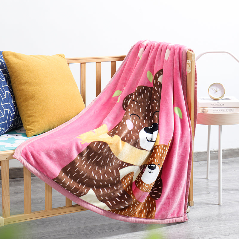 Pink Panda Throw.