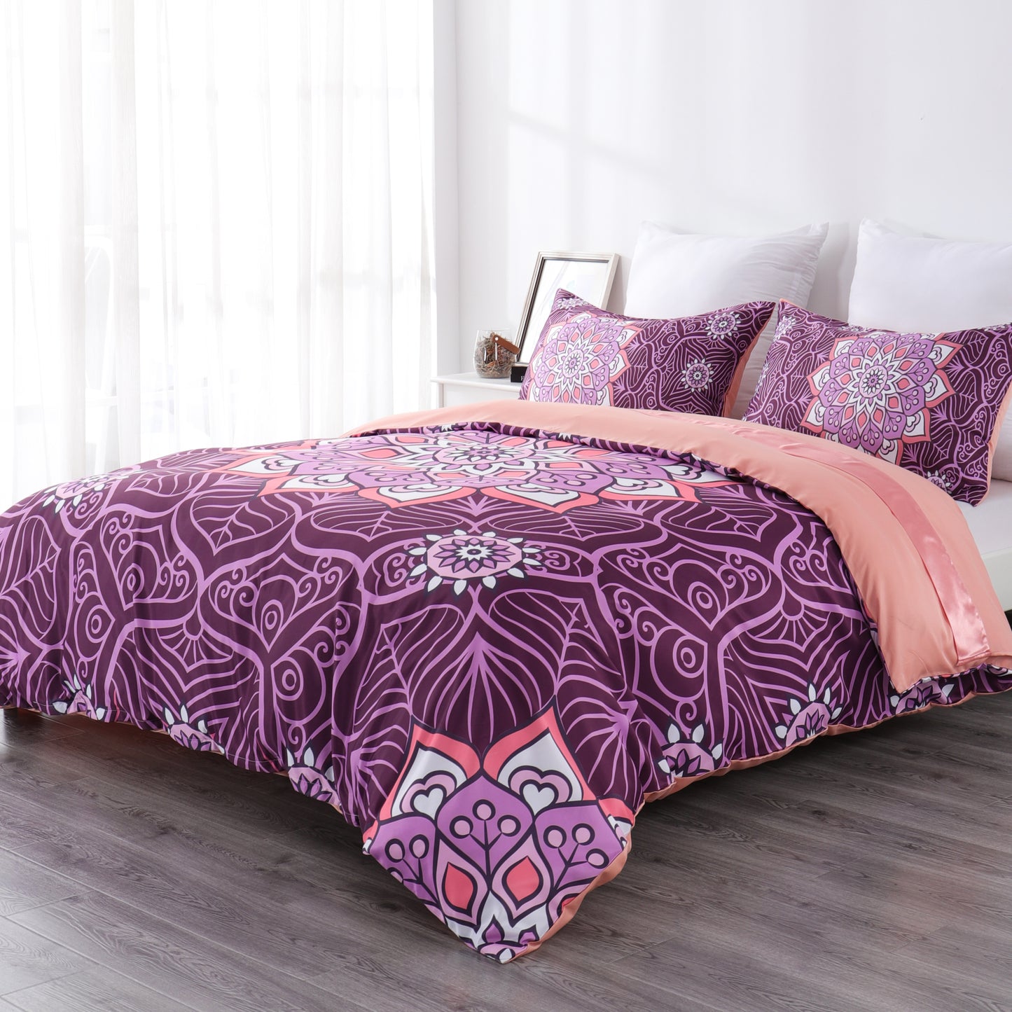 Duvet cover luxury-purple
