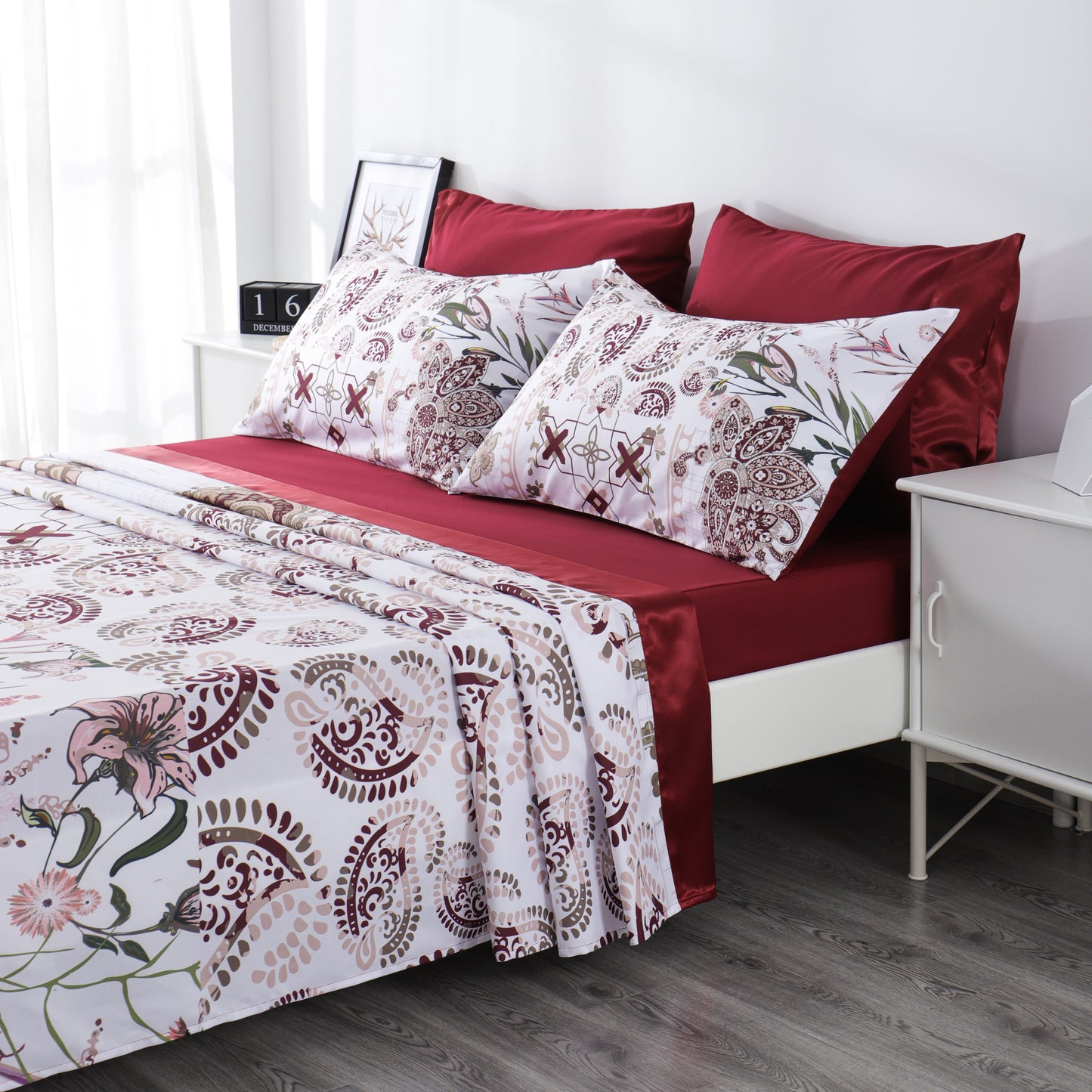 6 Piece Bed Sheet set-Corn Maze