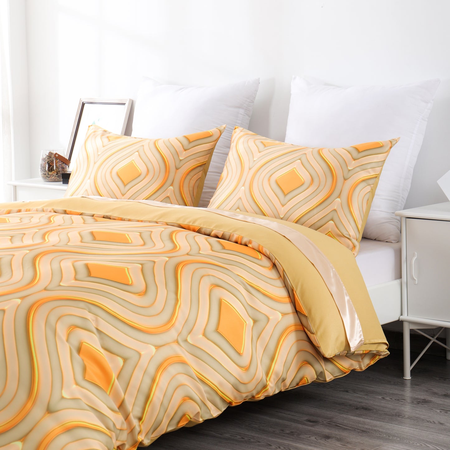Duvet cover luxury-swirl