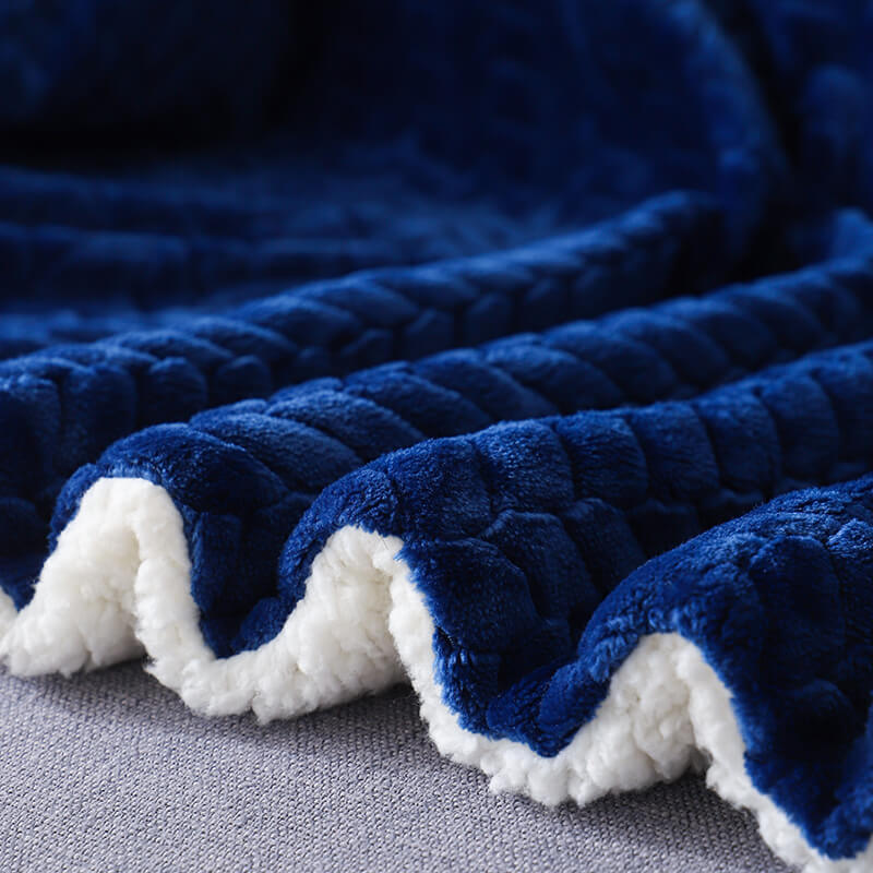 Royal Blue Throw