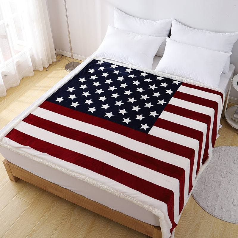 US Stripe Blanket