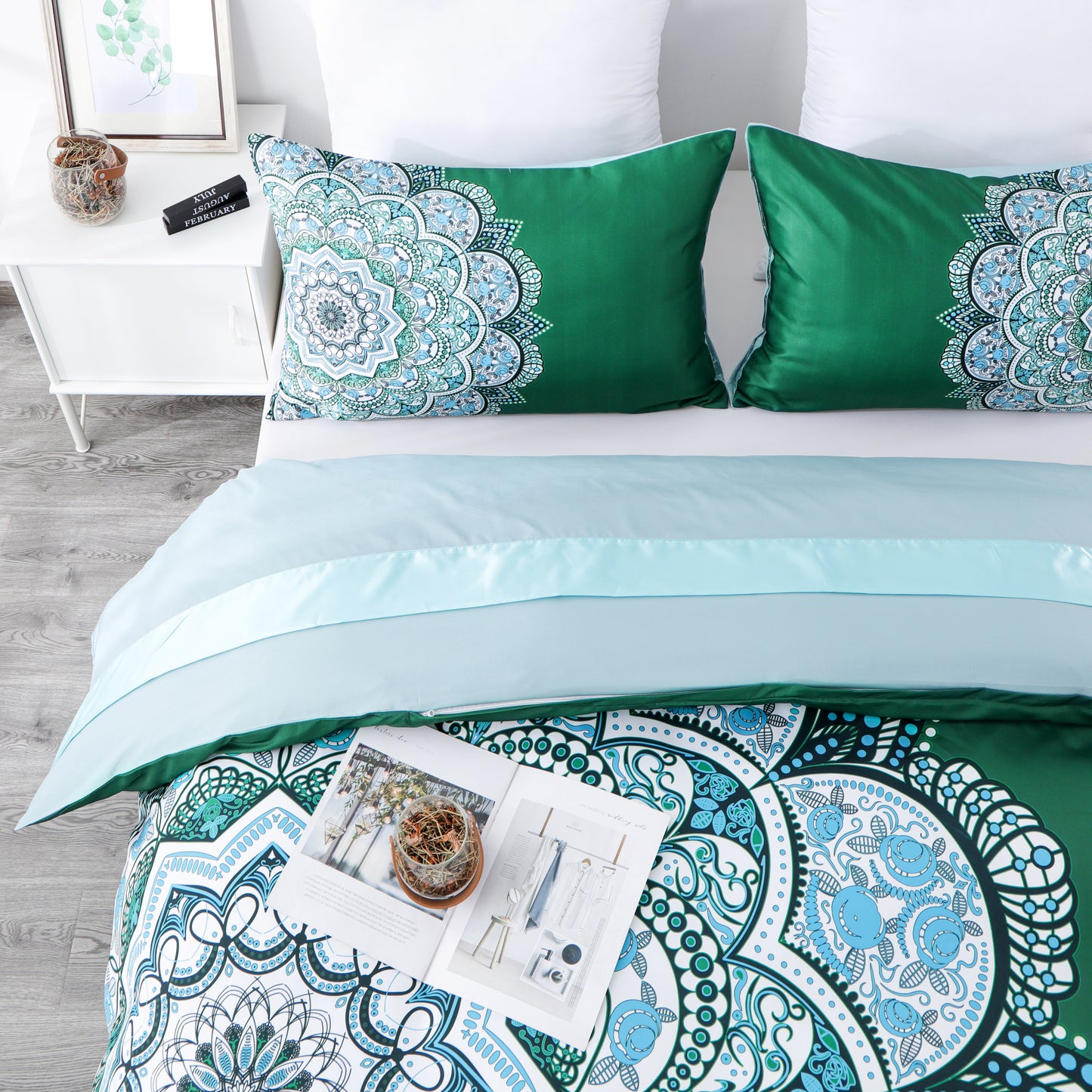 Duvet cover luxury-Green