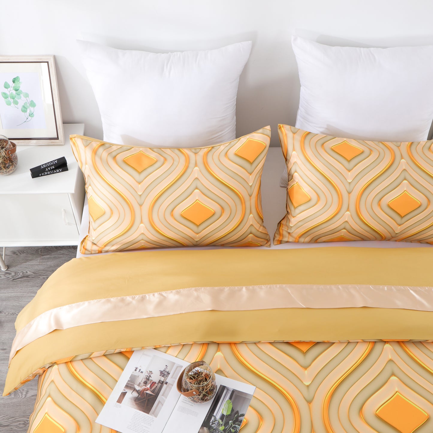 Duvet cover luxury-swirl