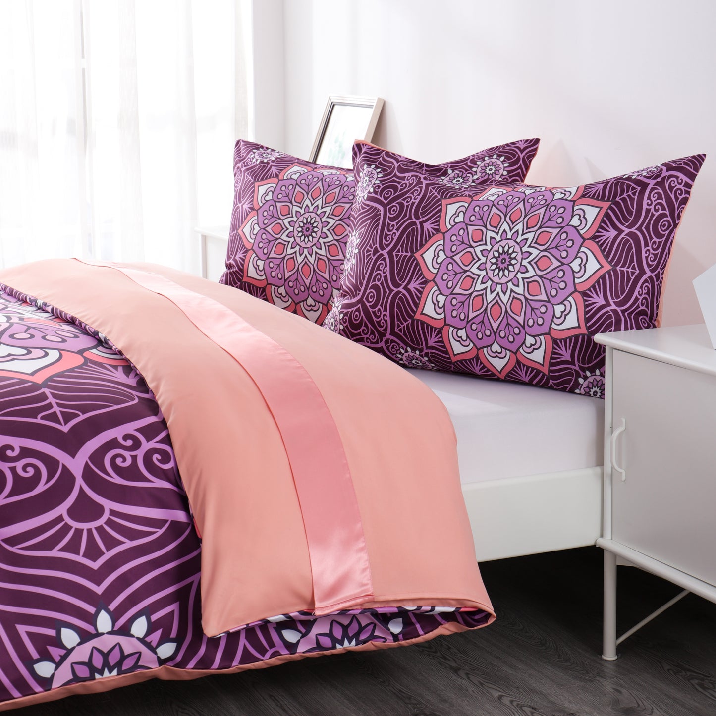 Duvet cover luxury-purple