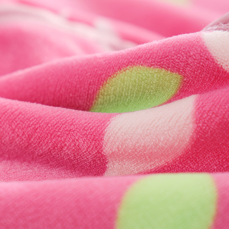 Pink Panda Throw.