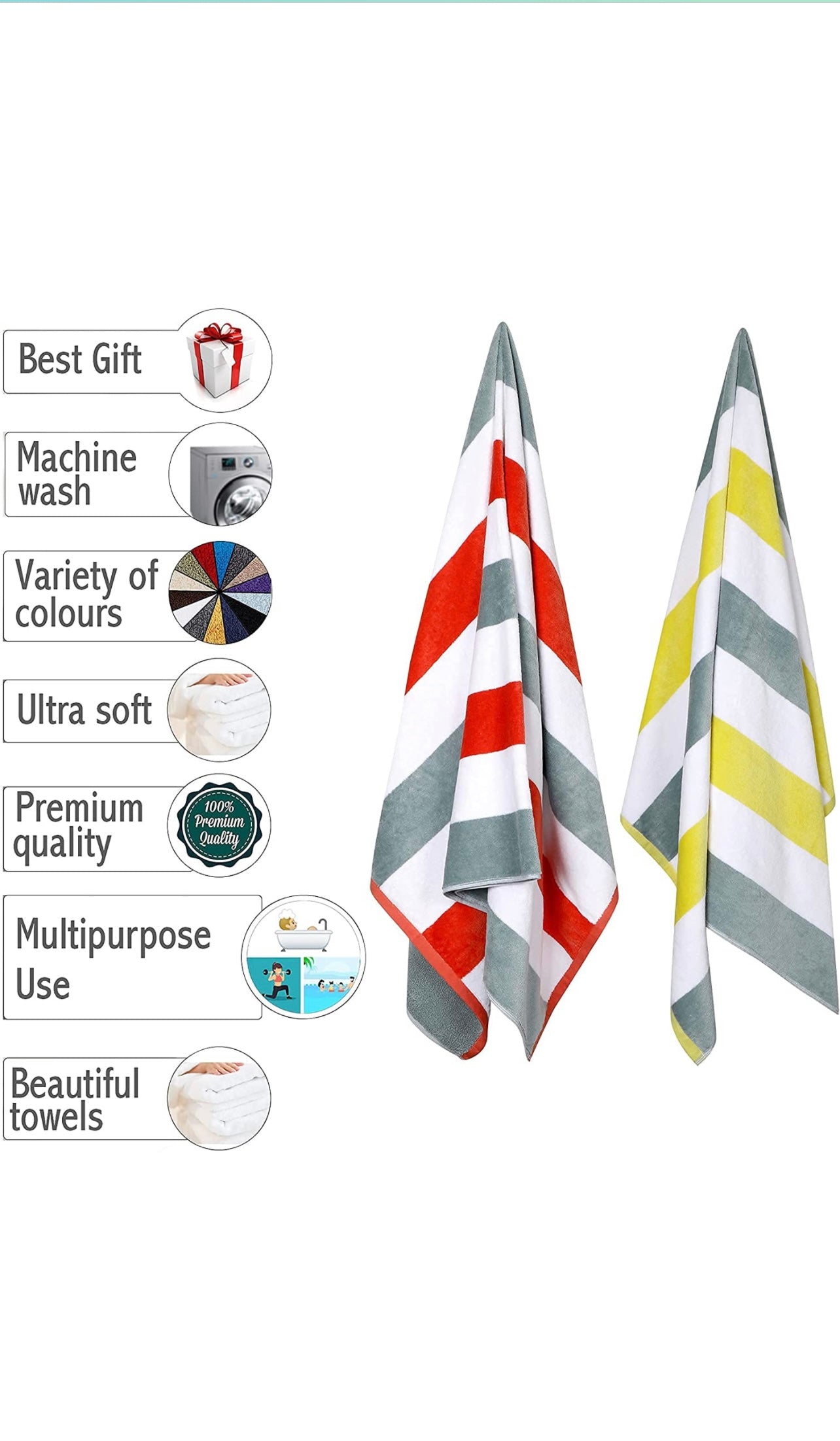 Beach Towels-one piece