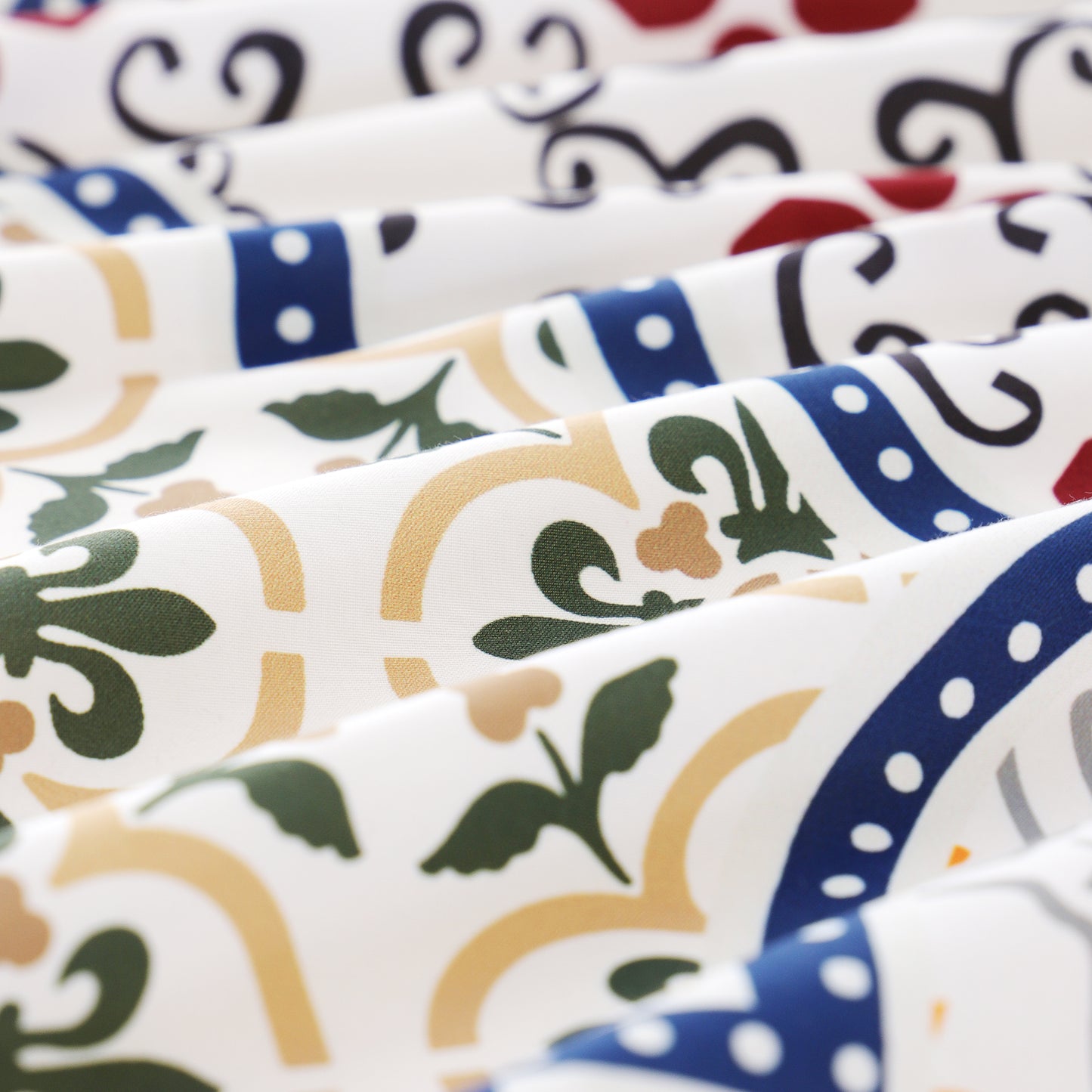6 Piece Bed Sheet set-yellow Geometrical.