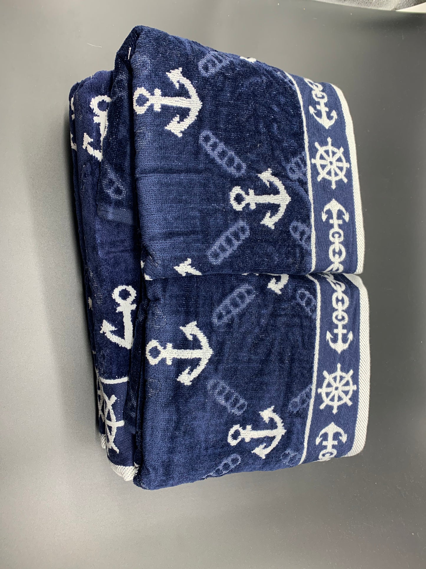 Anchor Bath Towel- 4 piece set