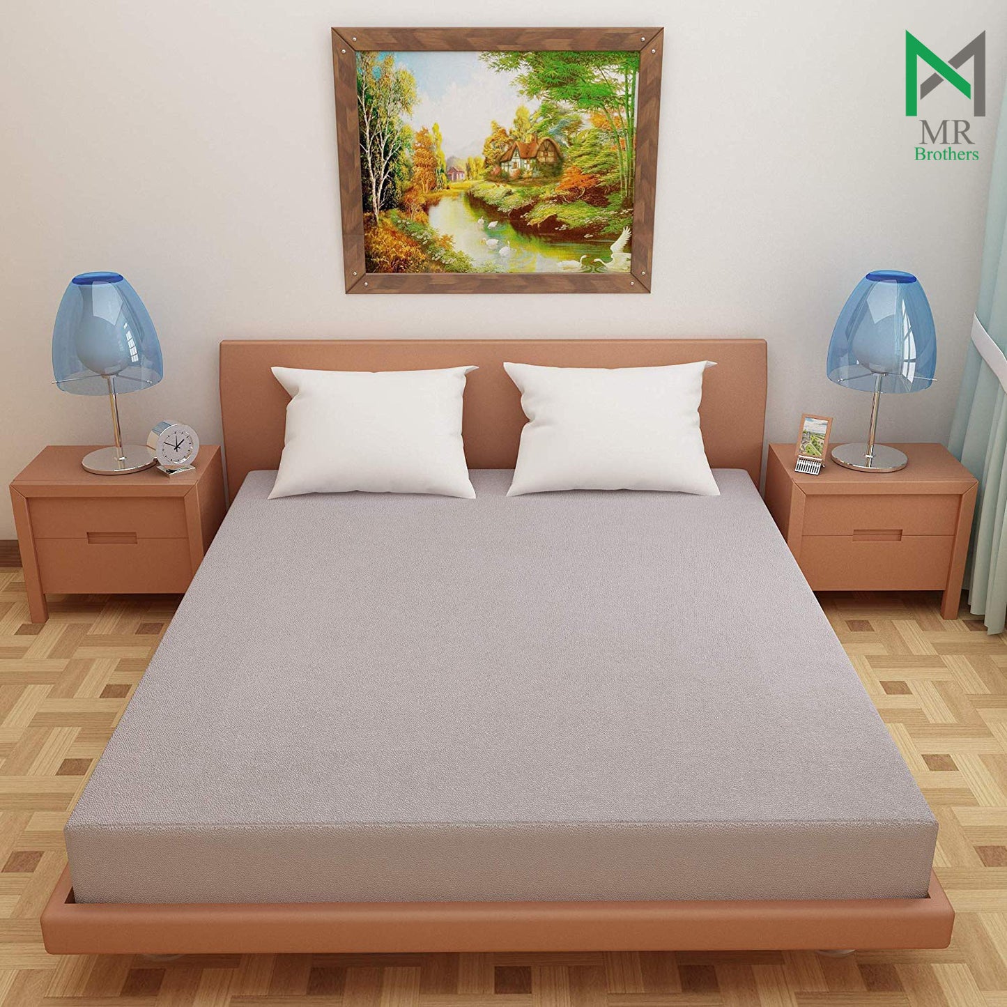 Mattress protector-Grey