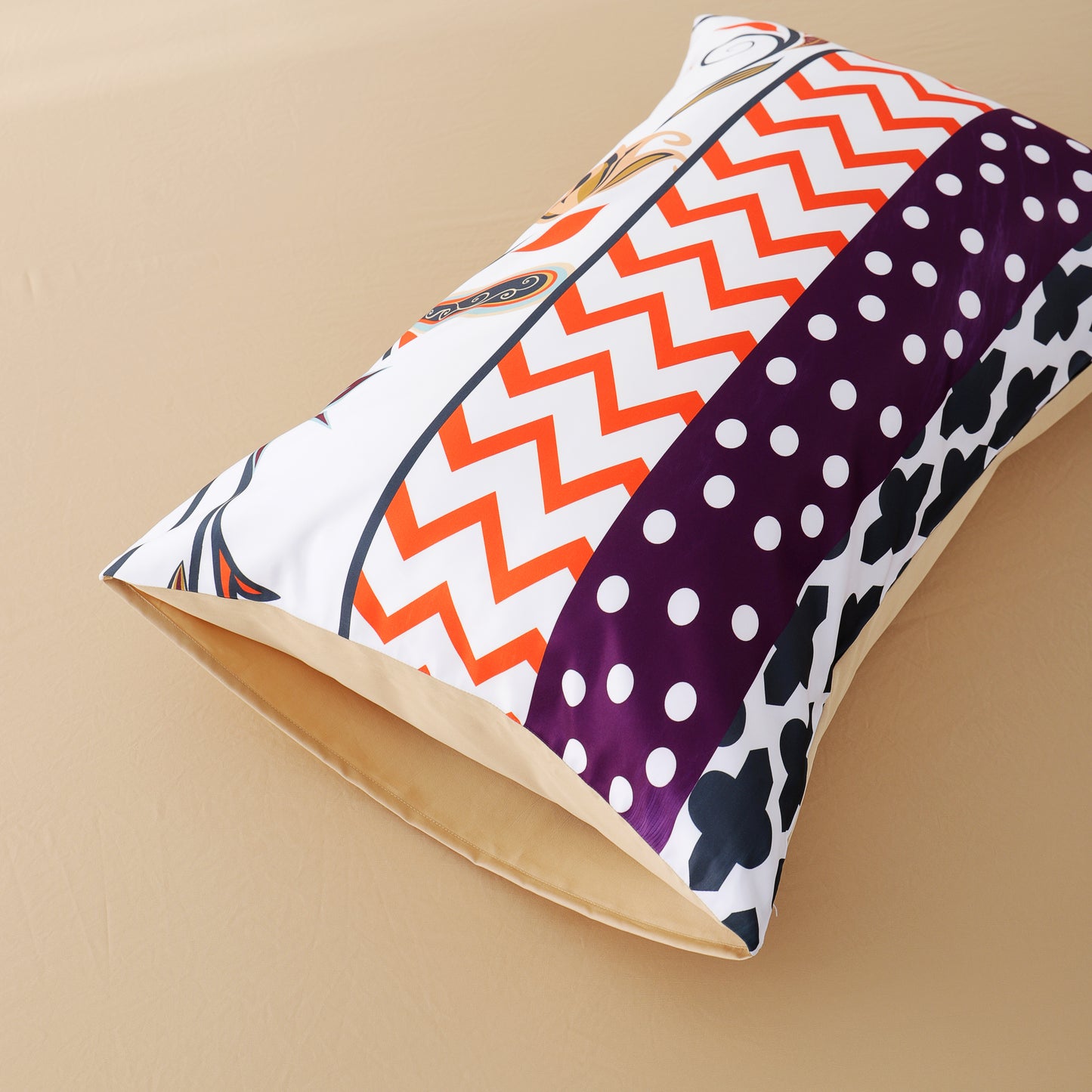 Duvet cover luxury-color stripes