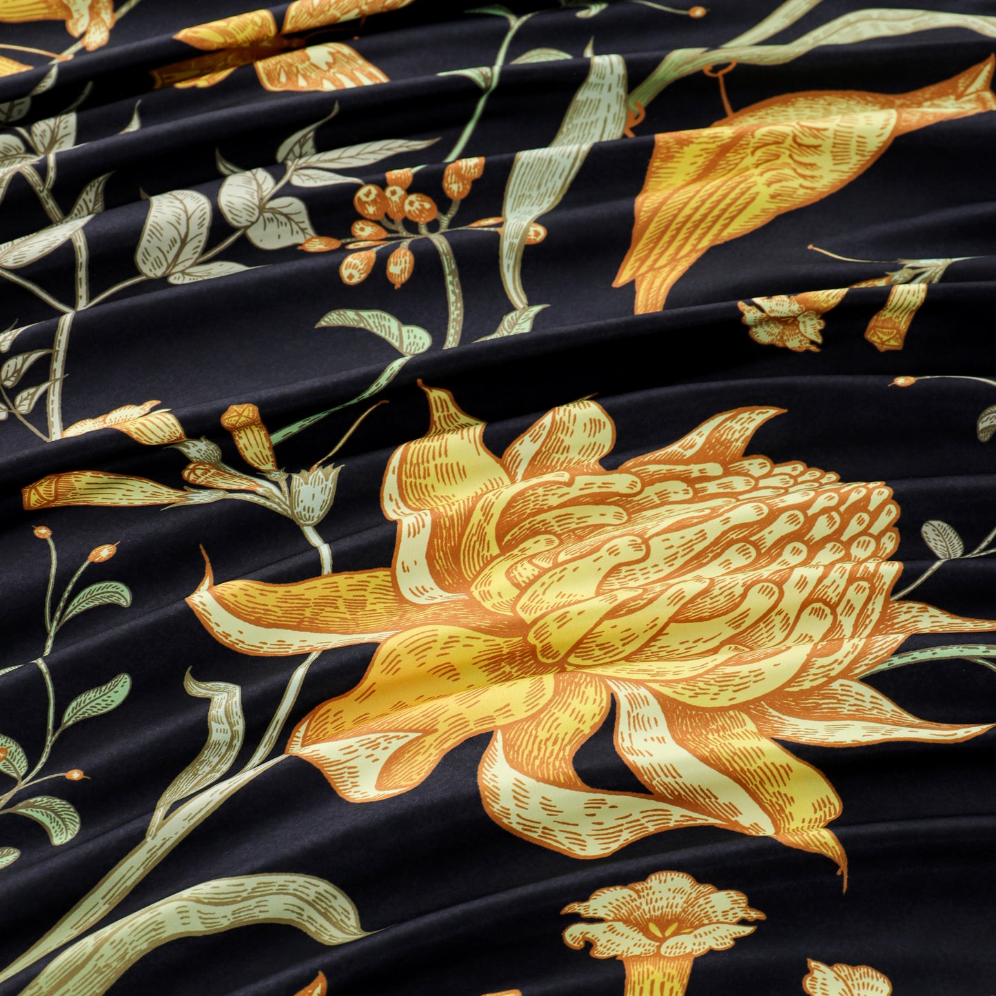 Duvet cover luxury-black