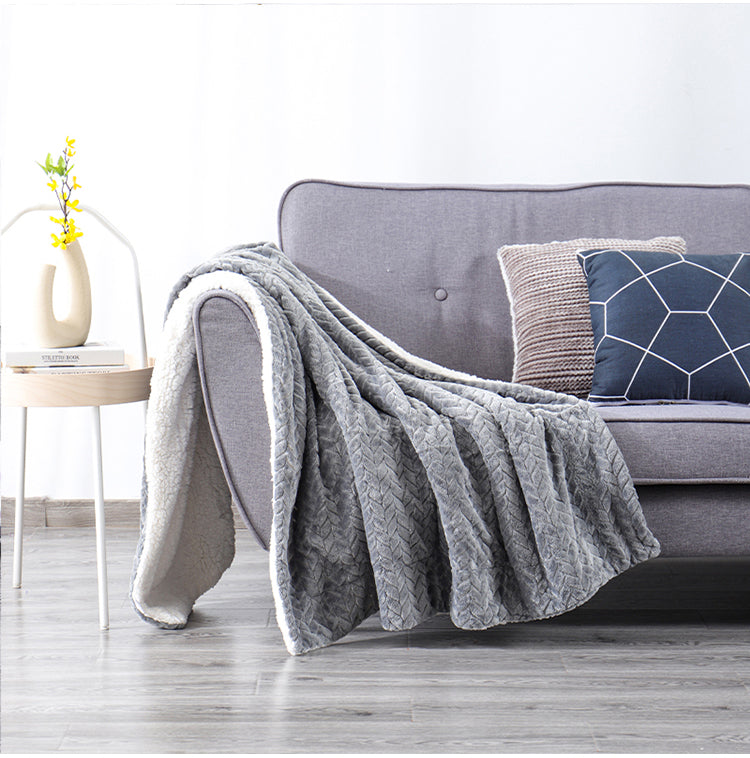 Royal Blue Throw