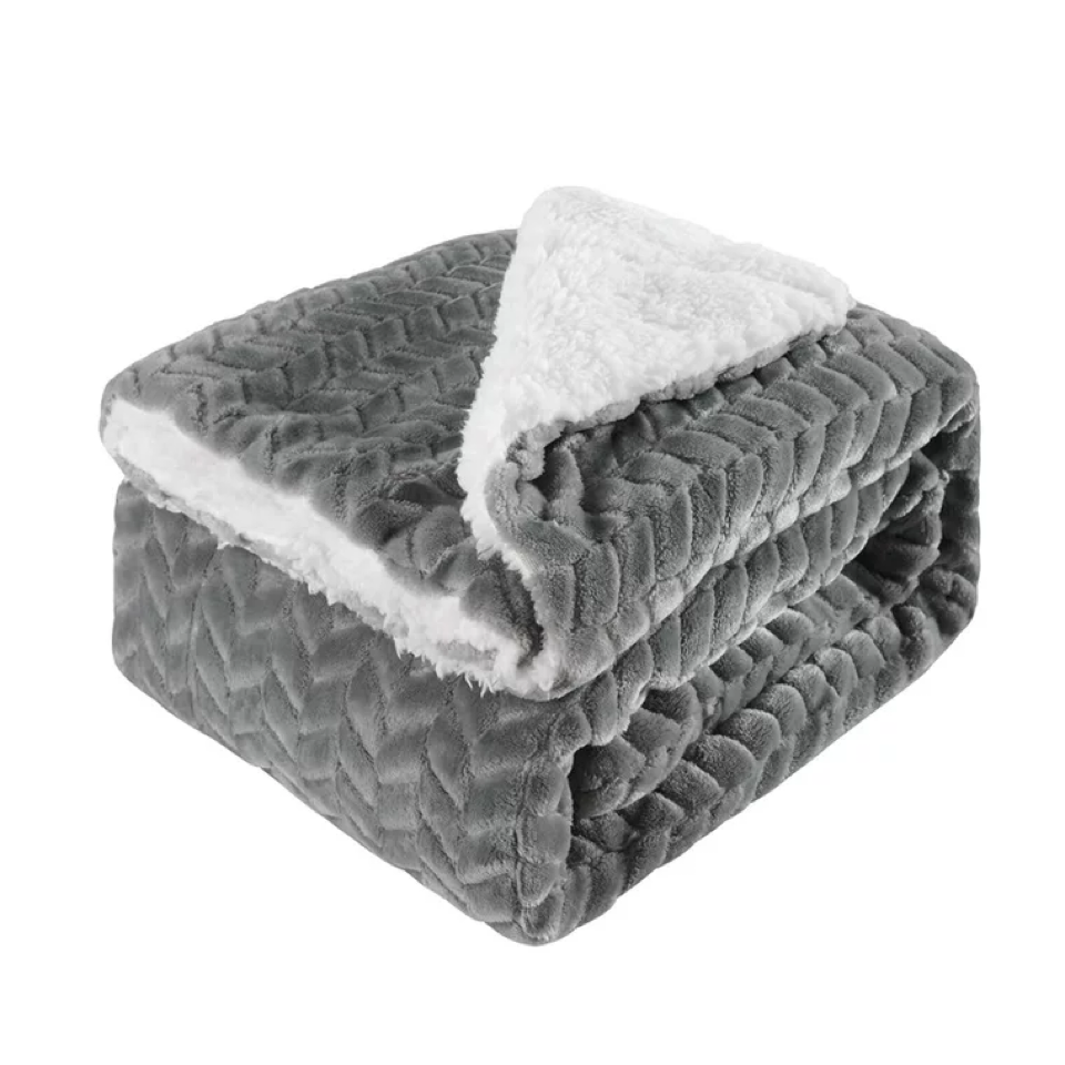 Royal Blue Throw