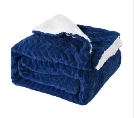 Royal Blue Throw