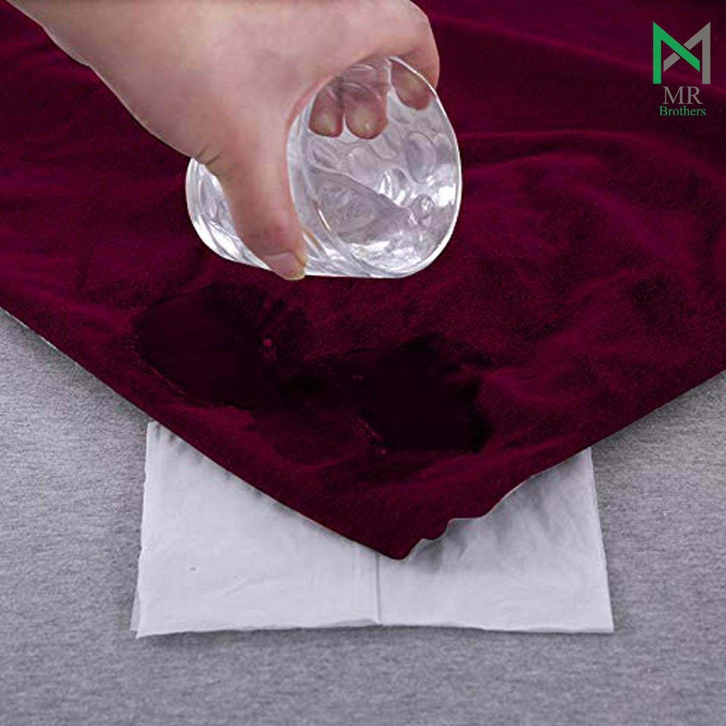Mattress protector-Burgundy