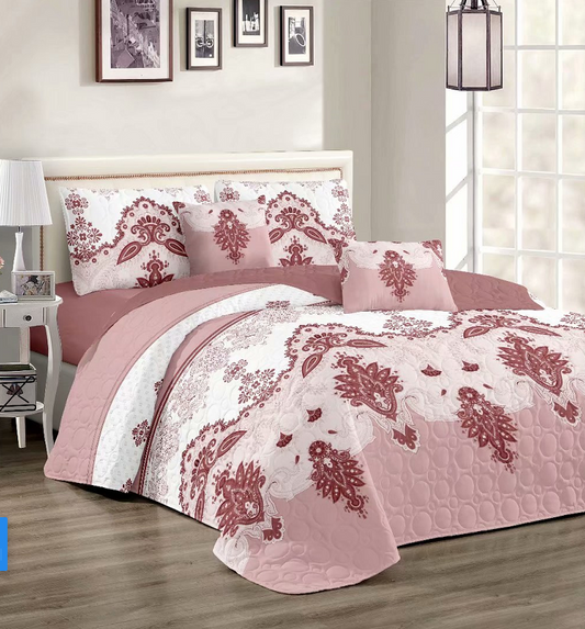 Pink Fab  Quilt set