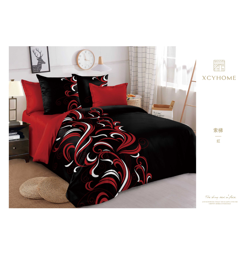 Red Dragon Comforter Set.
