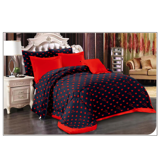 Fall In Love Comforter Set.