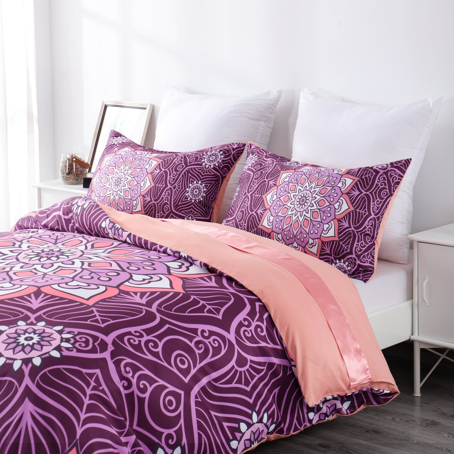 Duvet cover luxury-purple