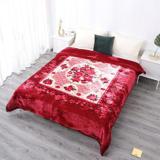 Velvet Red Blanket