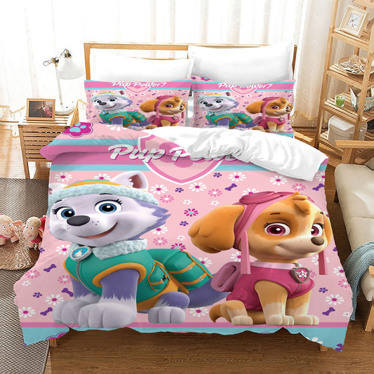 4 Pieces Kids Duvet Cover Set-Everest and Sky.