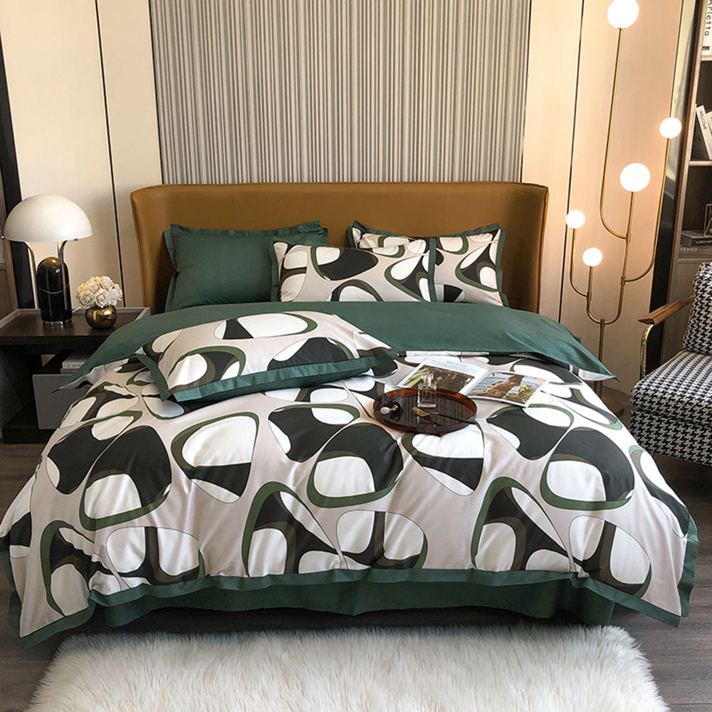 Emerald Green - Cotton Comforter Set