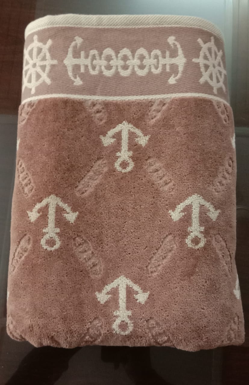 Anchor Bath Towel- 4 piece set
