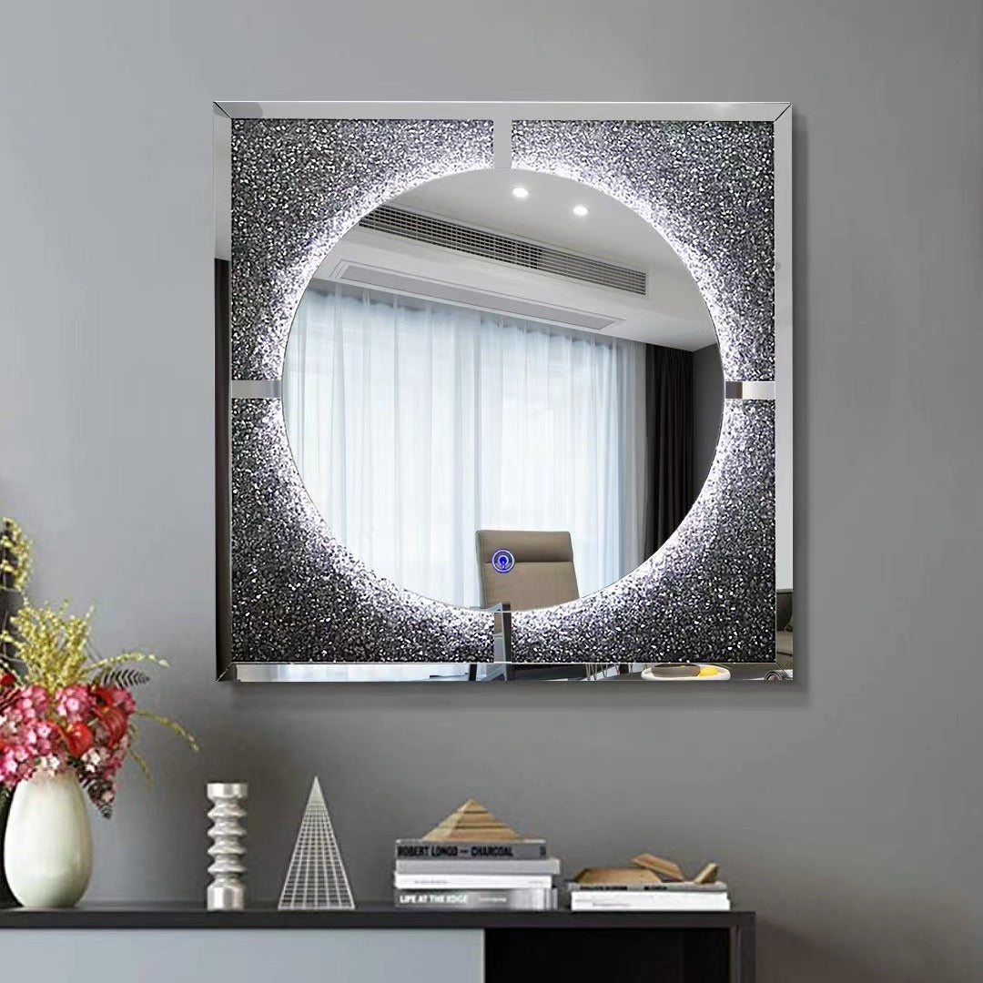 Luxury Accent Round Mirror