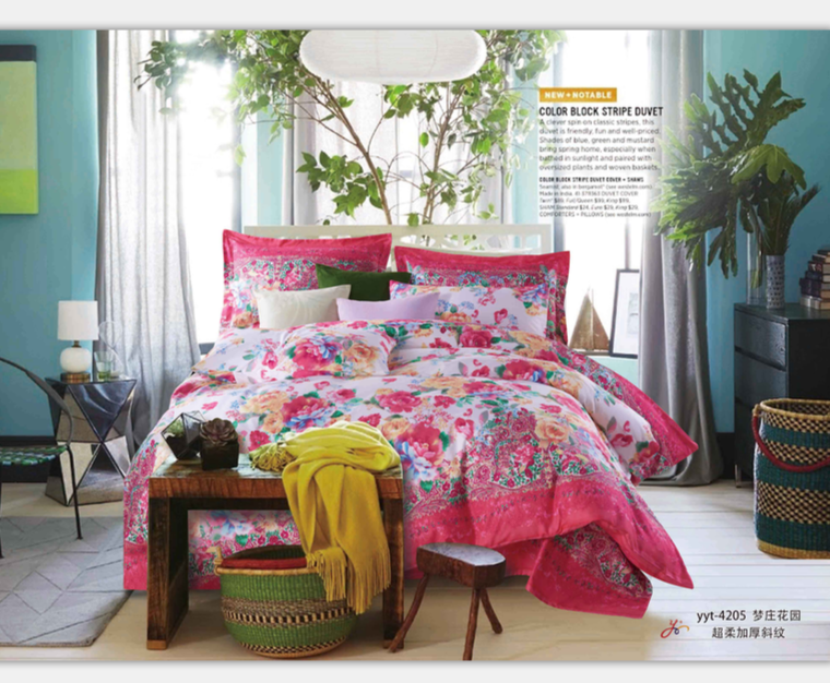 Floral Comforter Sets  All Season Bedding Solution – Emerald