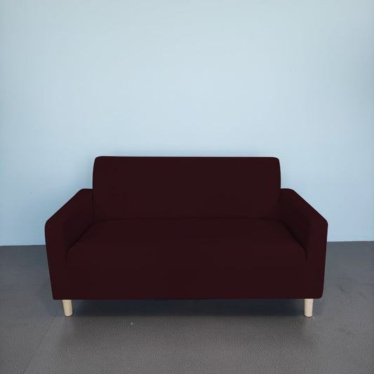 Burgundy Sofa Slip Cover