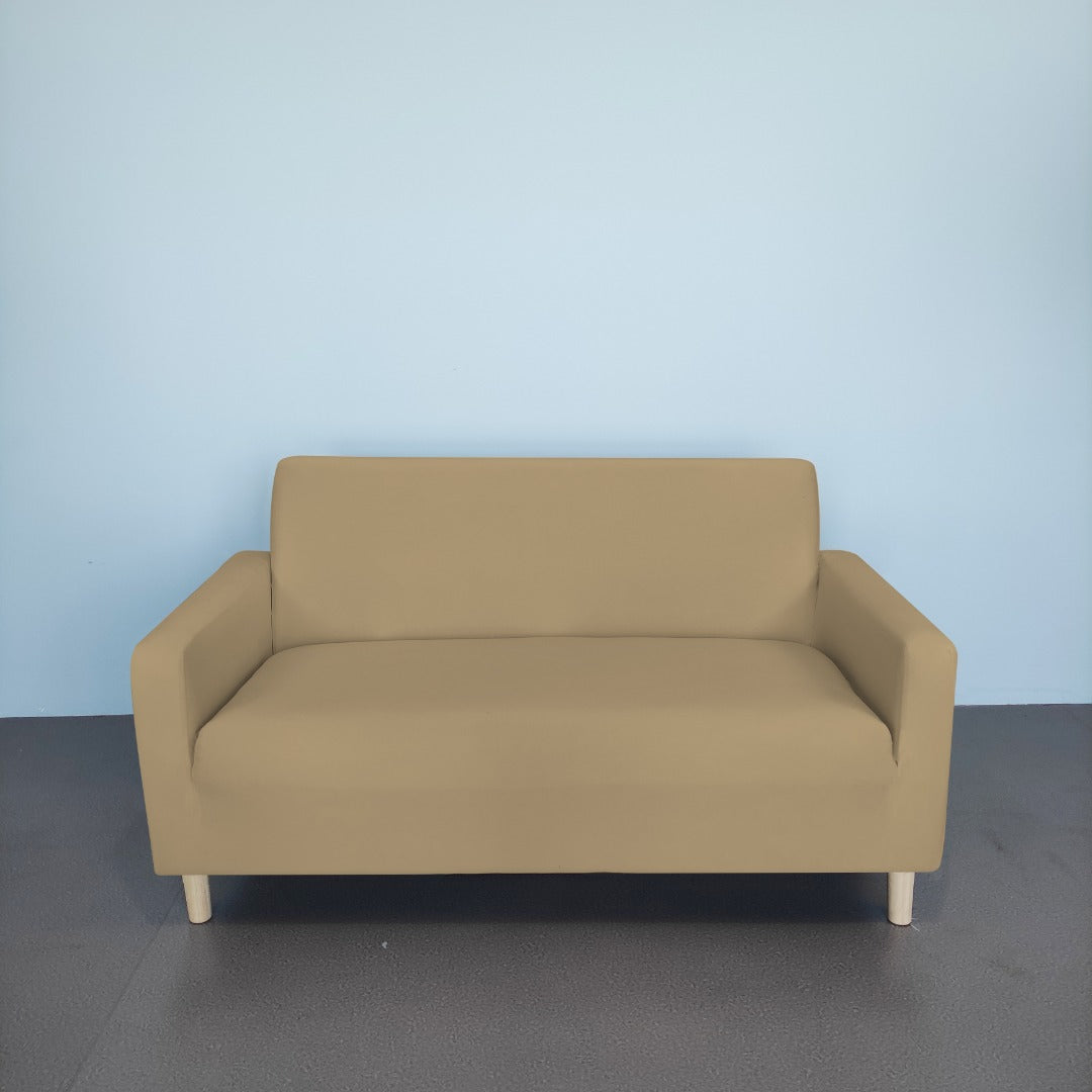 Beige Sofa Slip Cover
