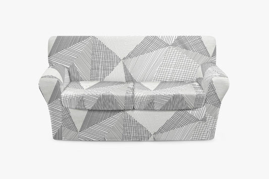 Salt and Pepper Sofa Slip Cover