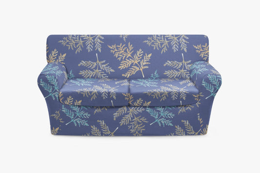 Colorful Leaves Sofa Slip Cover